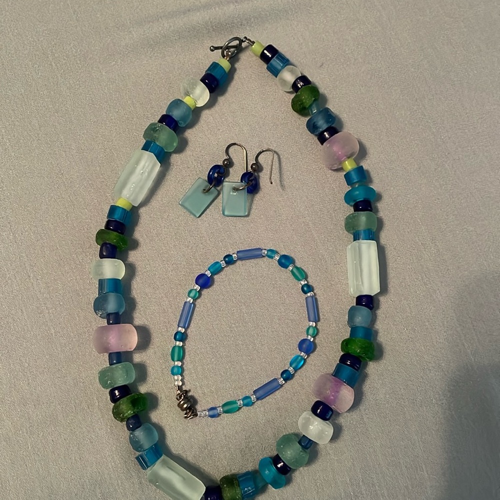 Sea glass set